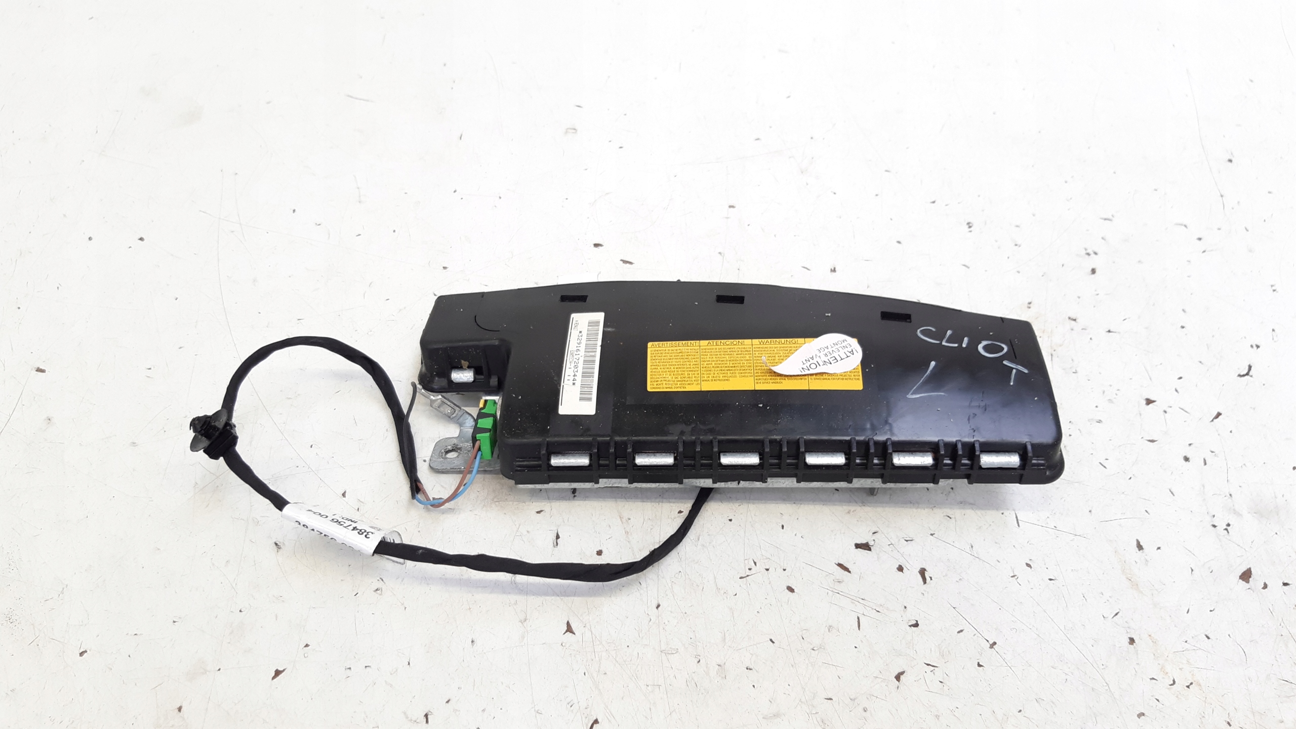 seat airbag left 8200552394 Renault Clio III