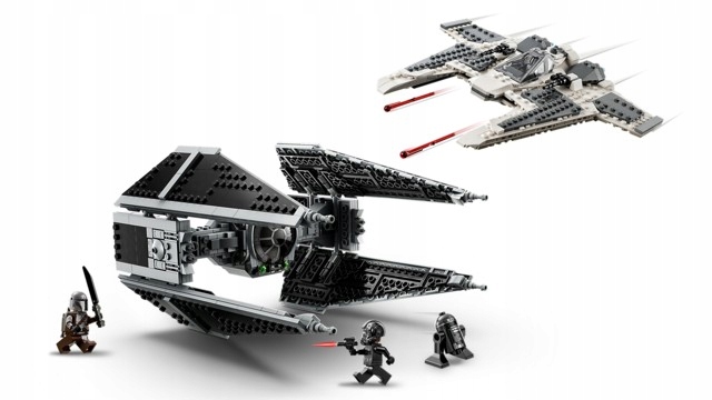 LEGO - STAR WARS - MYŚLIWIEC FANG FIGHTER KONTRA TIE INTERCEPTOR - 75348 Liczba elementów 957 szt.