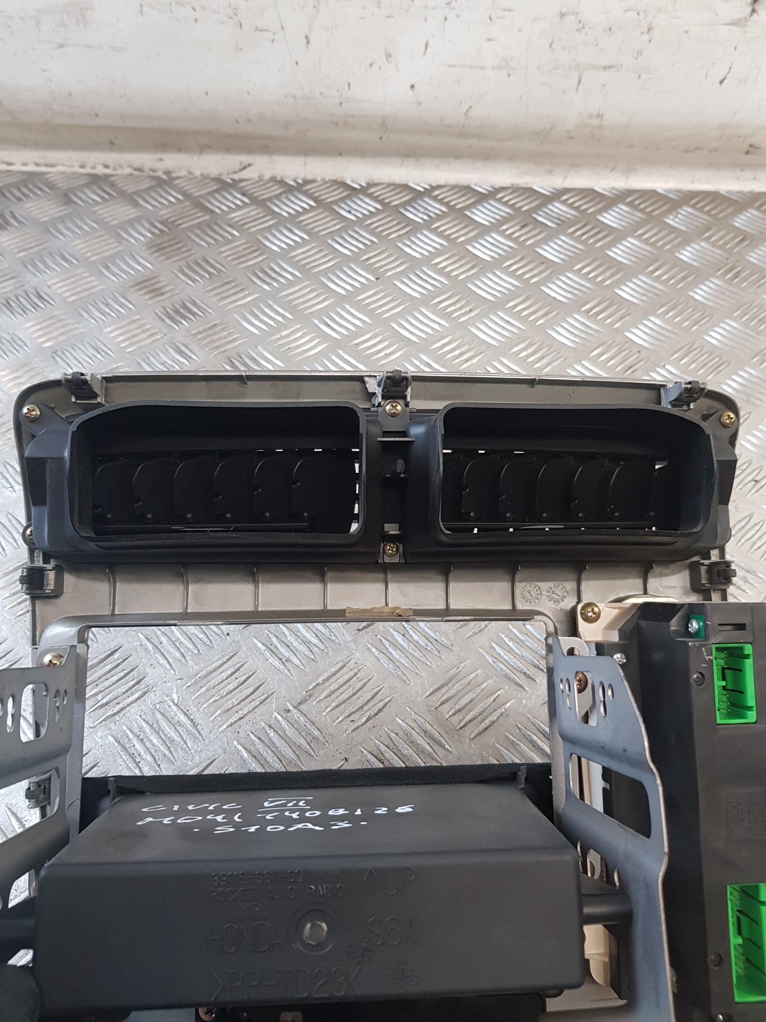 Unite commande clima Bouches aération tableau bord Panel Radia HONDA CIVIC VII