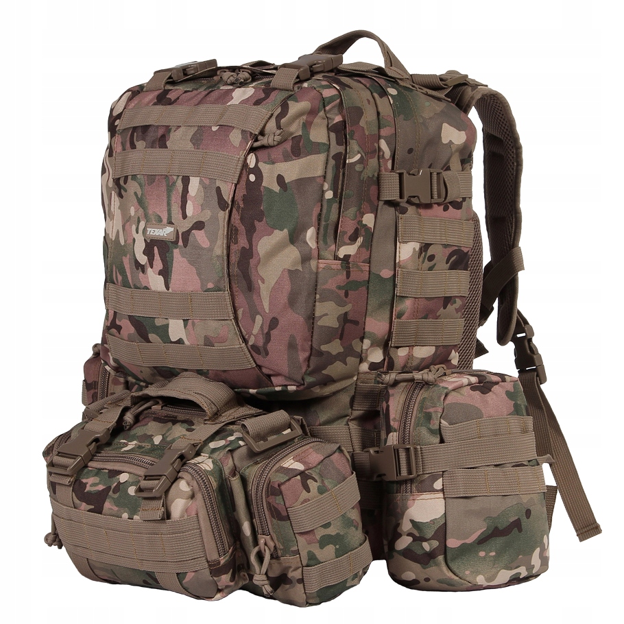 Plecak taktyczny Camper mc camo Texar 60L Materiał dominujący poliester