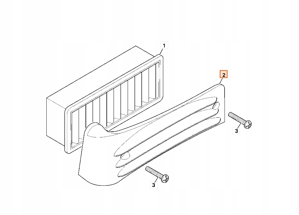 РЕШІТКА РАДІАТОРА 331/34686 JCB 3CX 4CX