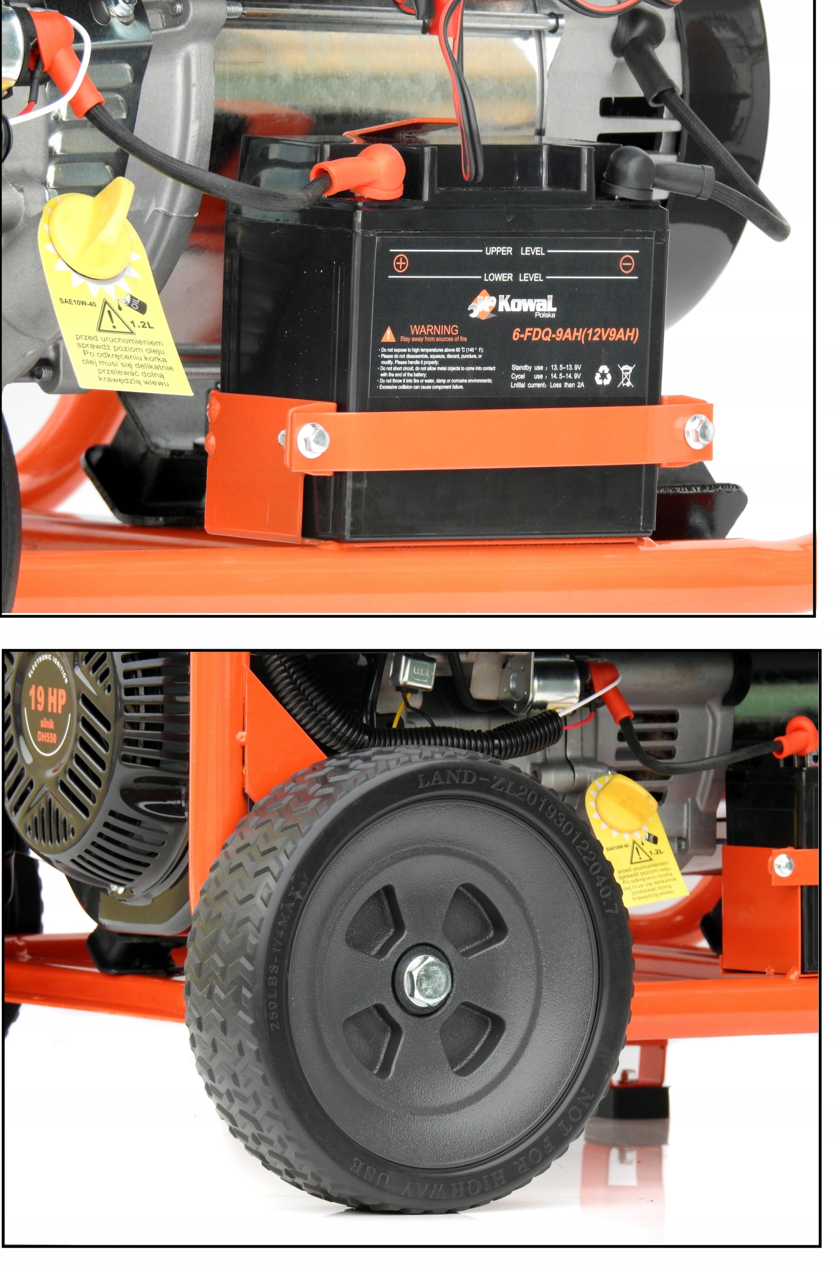 NAJMOCNIEJSZY AGREGAT PRĄDOTWÓRCZY KowaL ELSTART MIEDŹ STOJAN+WIRNIK AVR+ Typ agregatu trójfazowy