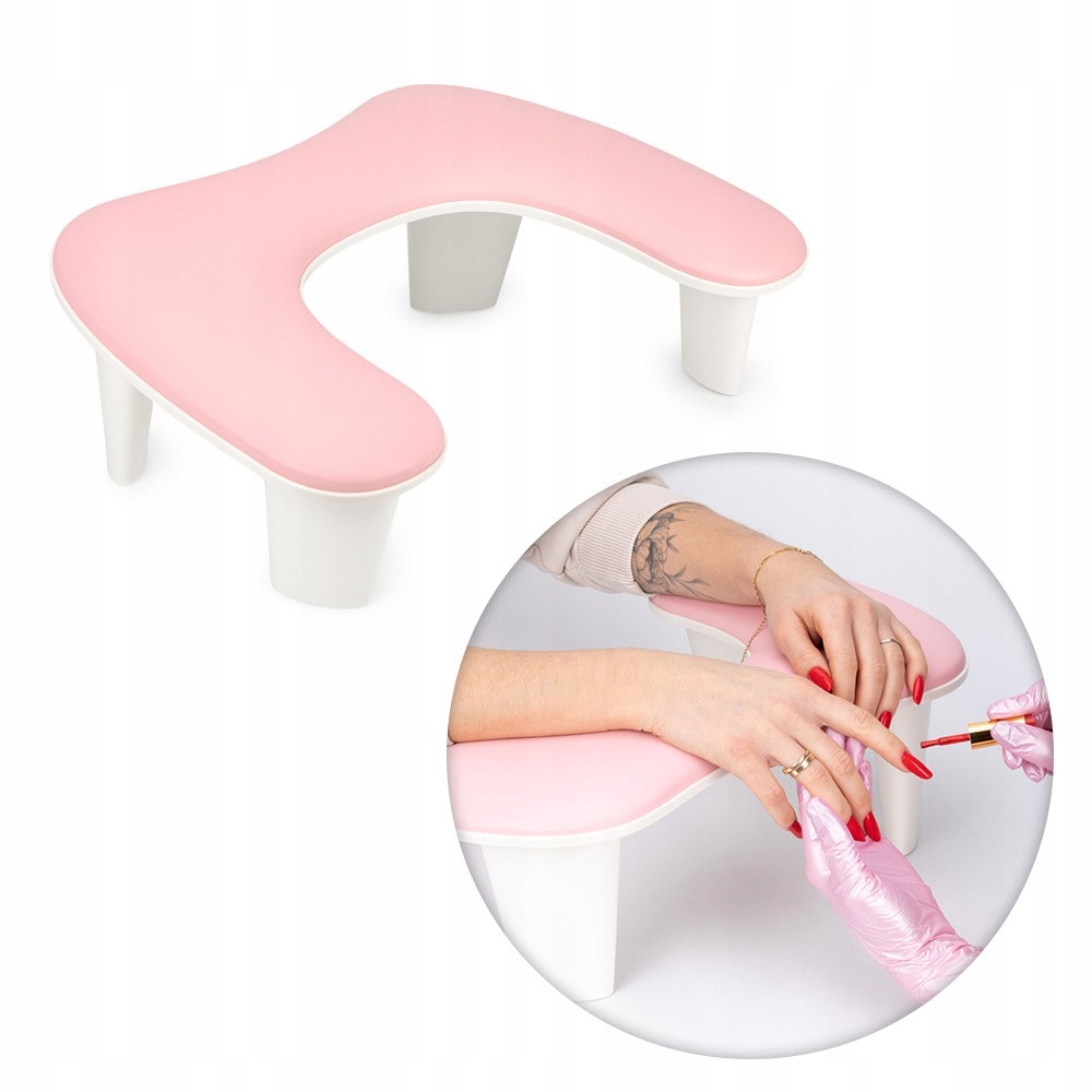 Podpórka do manicure różowa Molly Nails