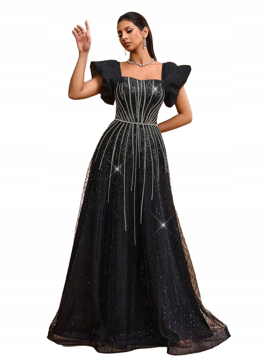 Shein Šaty Korzetové Maxi L