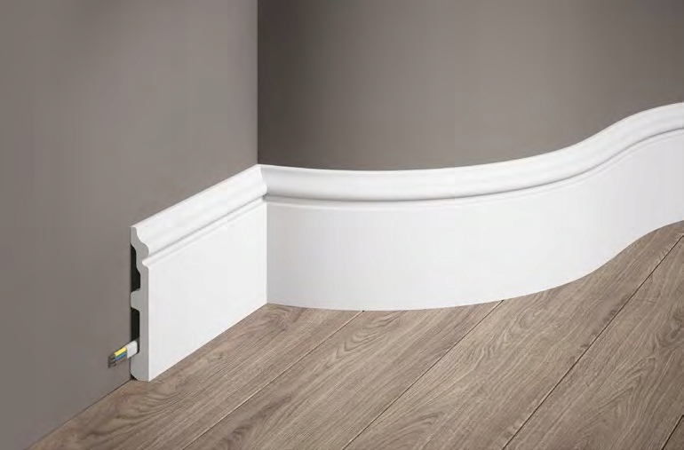 Listwa Mardom MD358F PCV 14 x 117 dł. 200cm biały