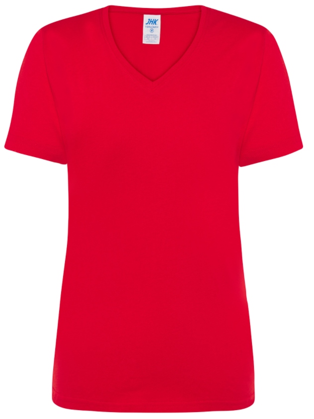 Bluzka dekolt w serek V-NECK 100% bawełna Kolory S Linia regular