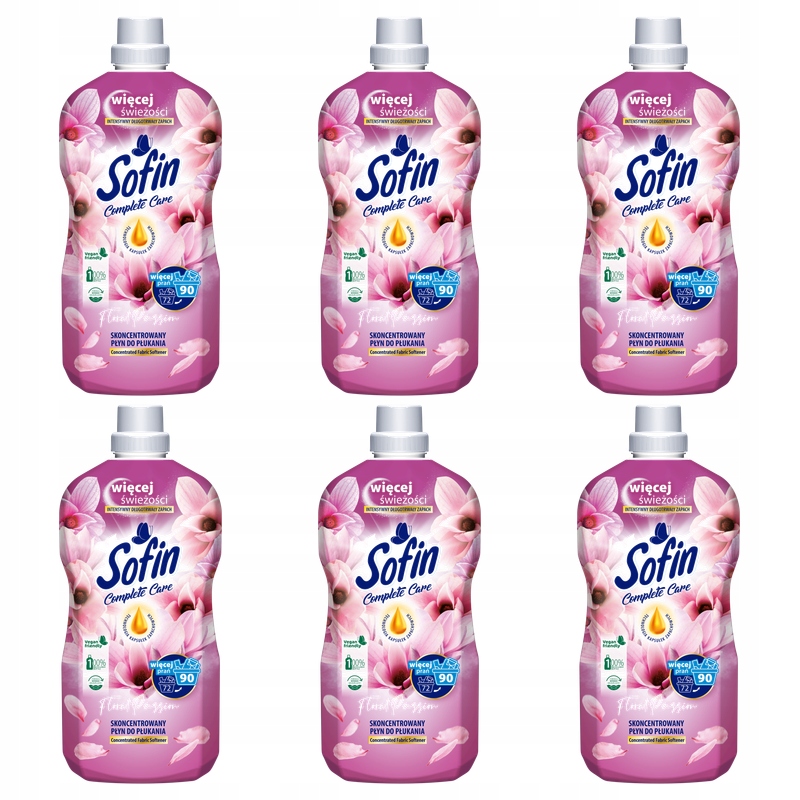 Sofin Complete Care Floral Passion tekutá aviváž 1,8L X6