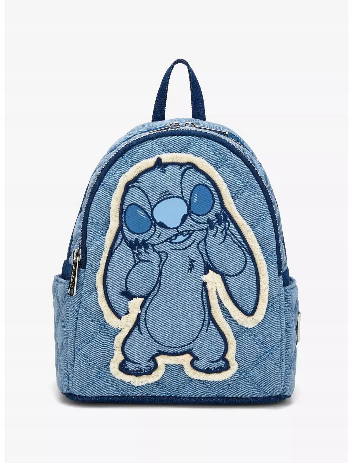 Disney Stitch "Denim" Mini batoh Loungefly 'Exclusive'