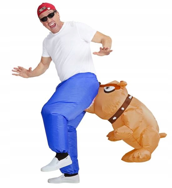 Kostým Nafukovací Kousnutí Psa
