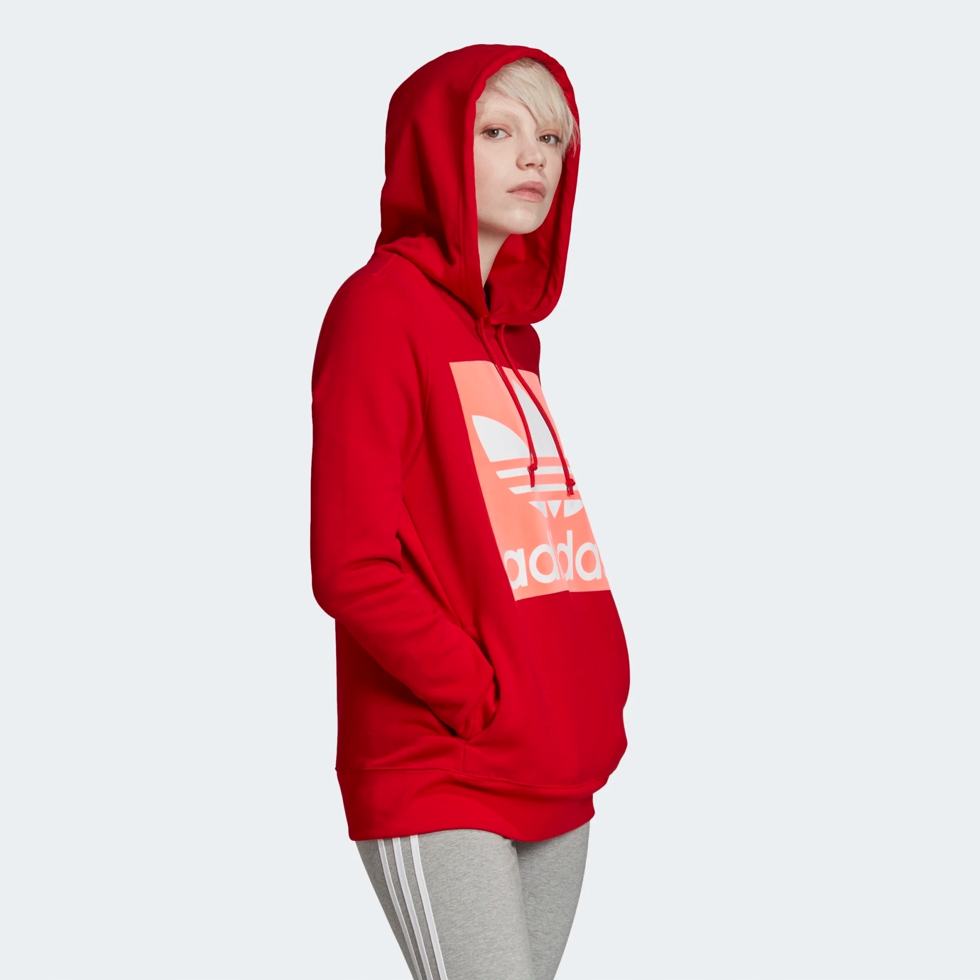 PULÓVER ADIDAS TREFOIL HOODIE EH4190 Méret 34