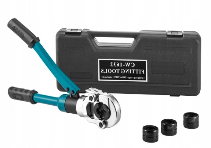 Pražská trubka Pex-al Th u Nůžky Kalibrátor Pružina Svěrák Lis 16-32 mm