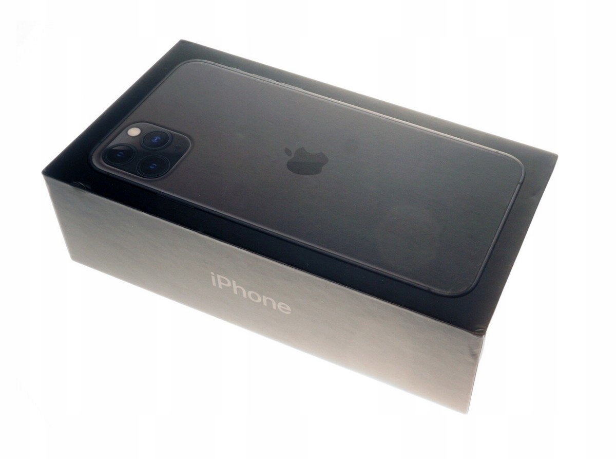 Pudełko Apple iPhone 11 Pro Max 64GB szary ORYG Stan opakowania otwarte