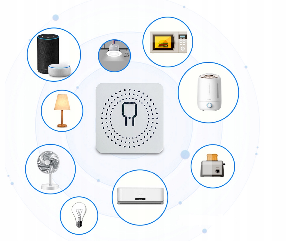 Sterownik Tuya Inteligentny włącznik puszki WIFI Model Mini Wifi DIY Smart Switch