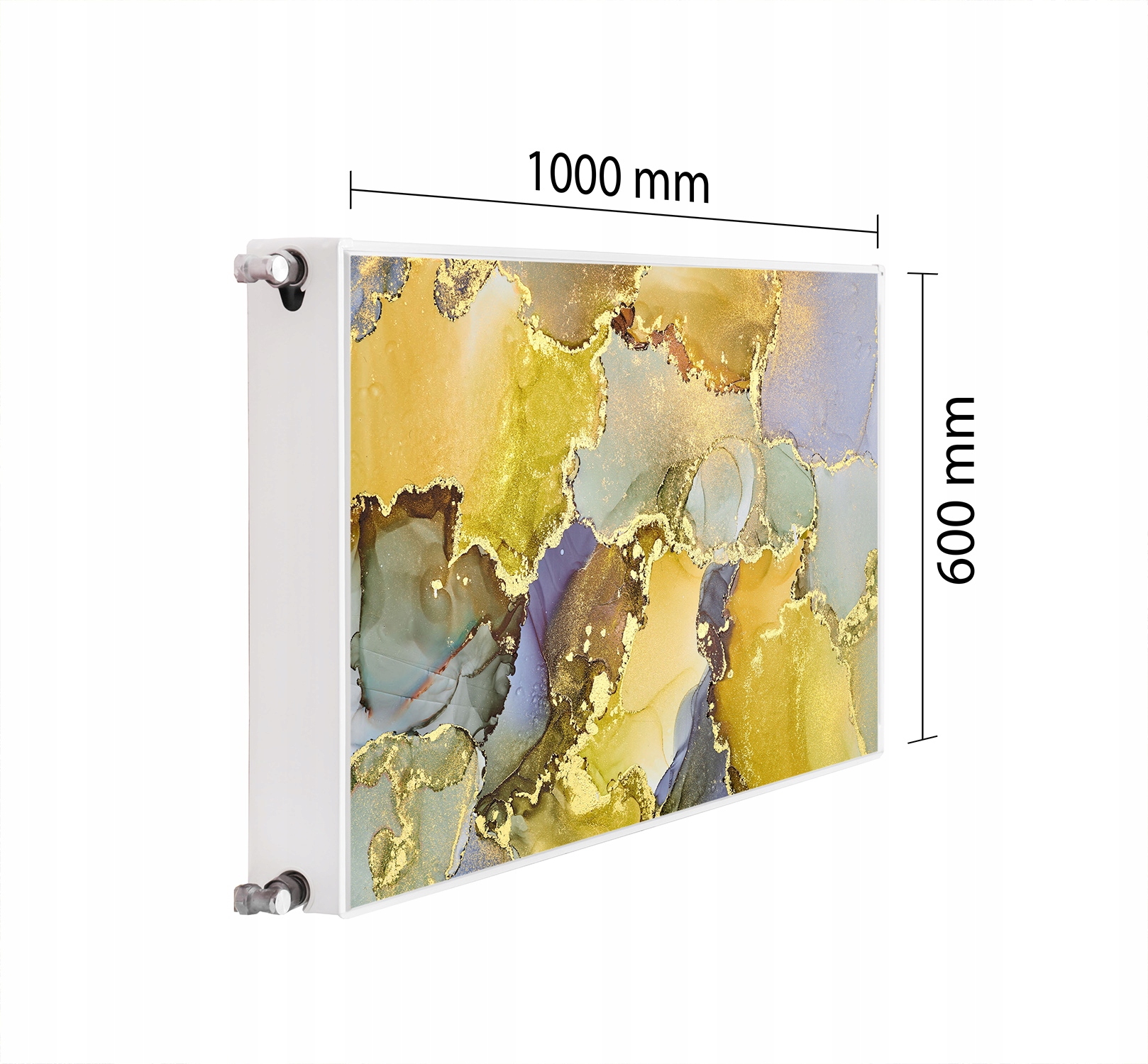 Kryt Na Radiátor Maskovač 100x60 Mramorová Podložka Magnet