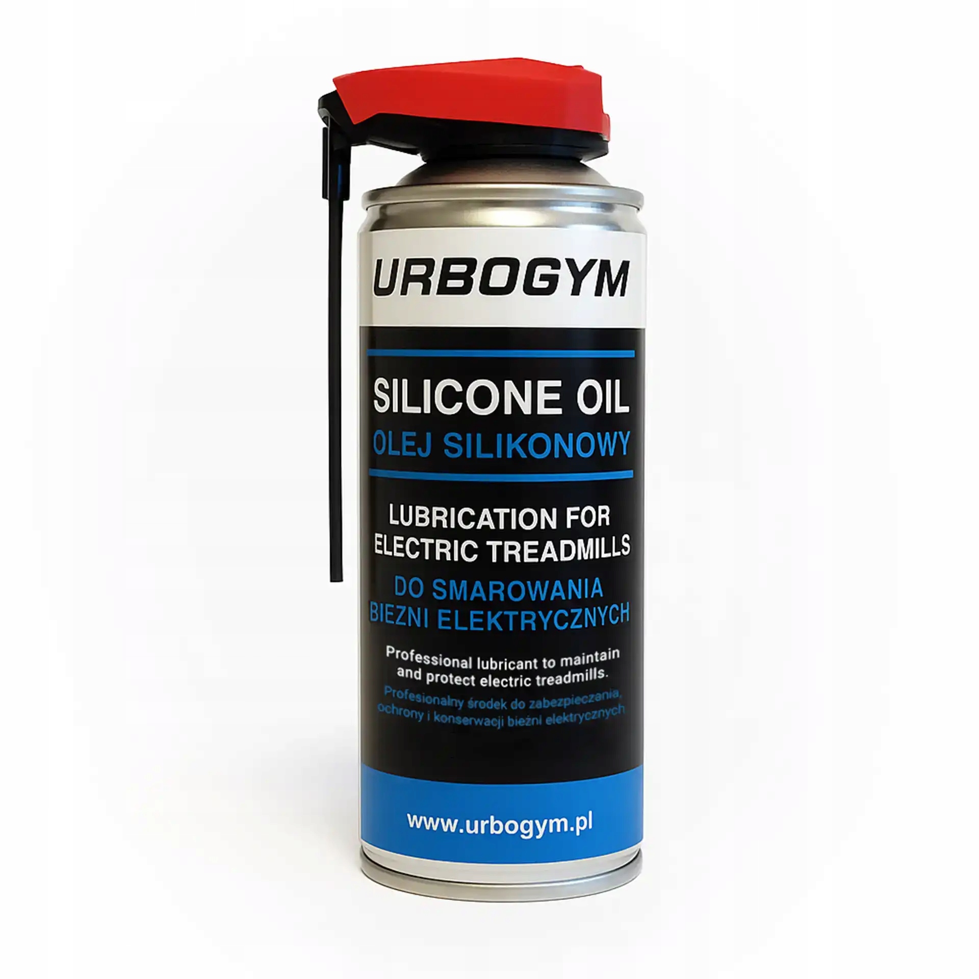 Olej Silikonowy Urbogym Do Konserwacji Bieżni 400ML Z Aplikatorem-Zdjęcie-0