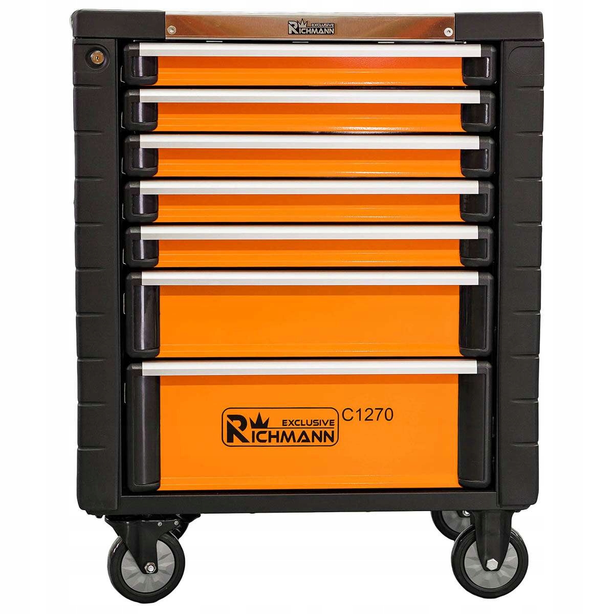 Dílenský vozík na nářadí 7 zásuvek 725x465x927 mm bez vybavení
