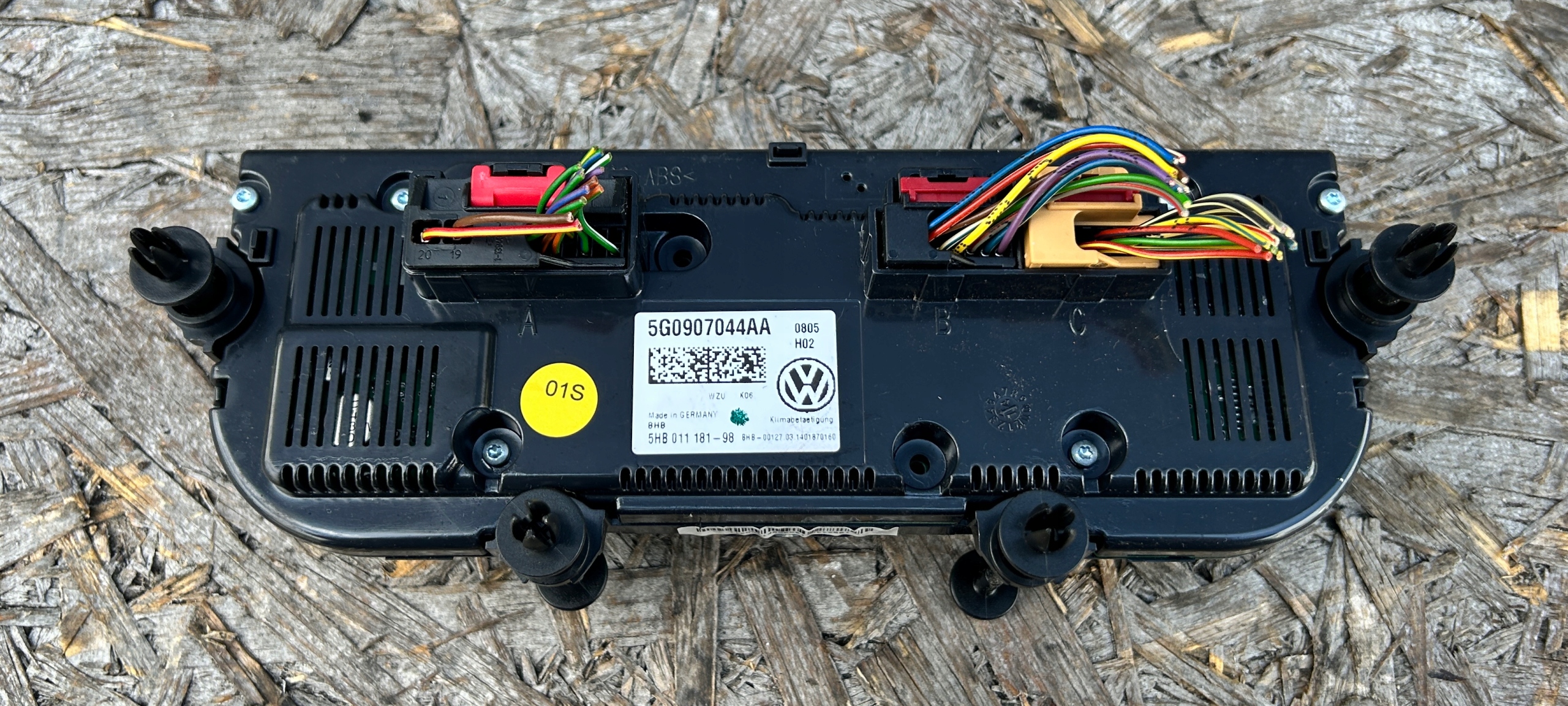 Unite commande clima Bouches buses VW GOLF VII 12- 5G0907044AA