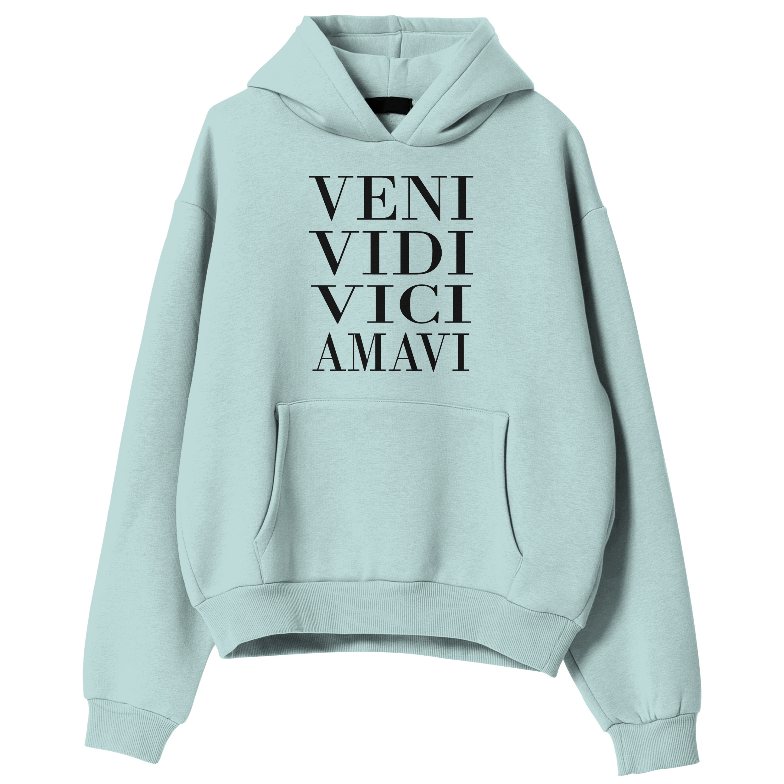 Mikina S Kapucí Veni VIDI VICI Amavi pro ženy Vel S