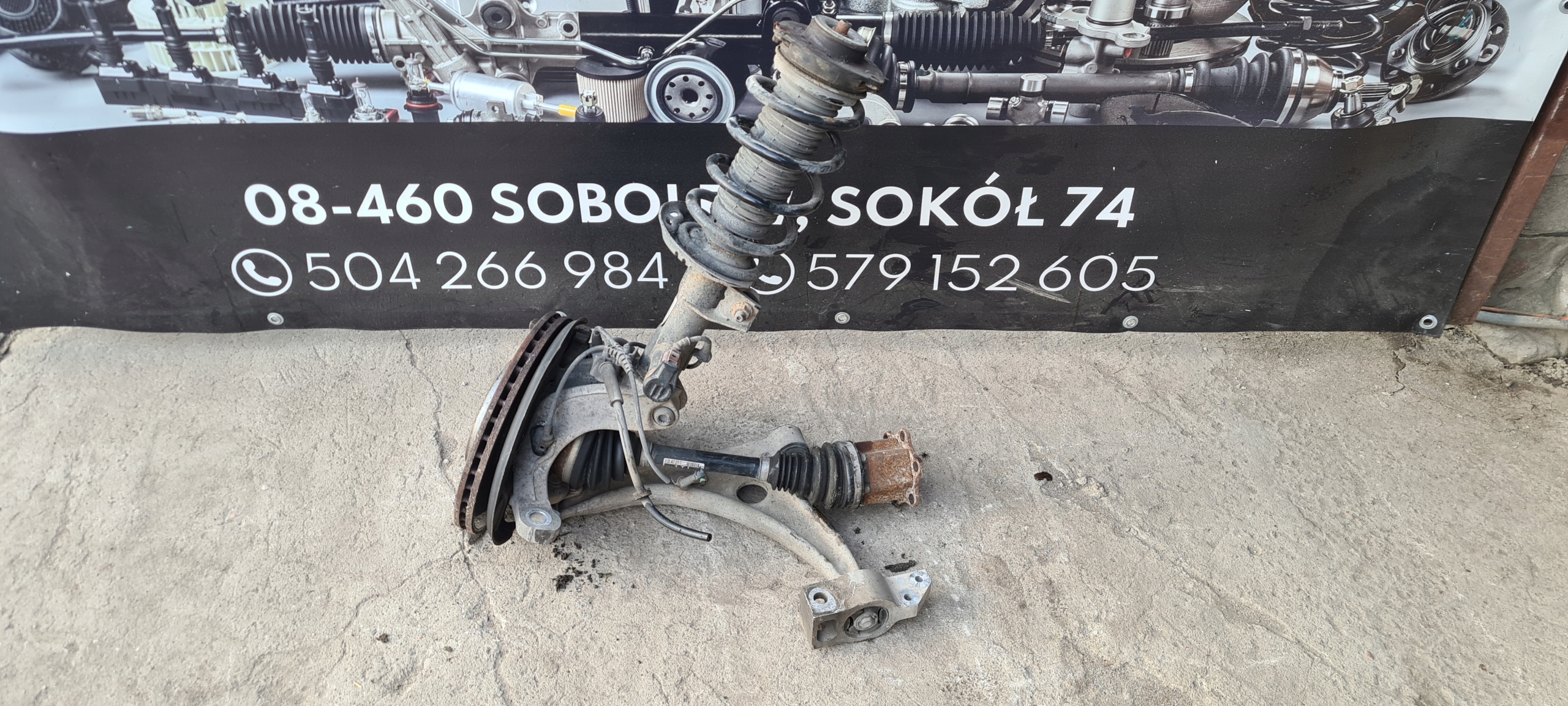 3C0413031D - VW PASSAT CC MCPERSON КРОССОВЕР ЛЕВЫЙ АМОРТИЗАТОР