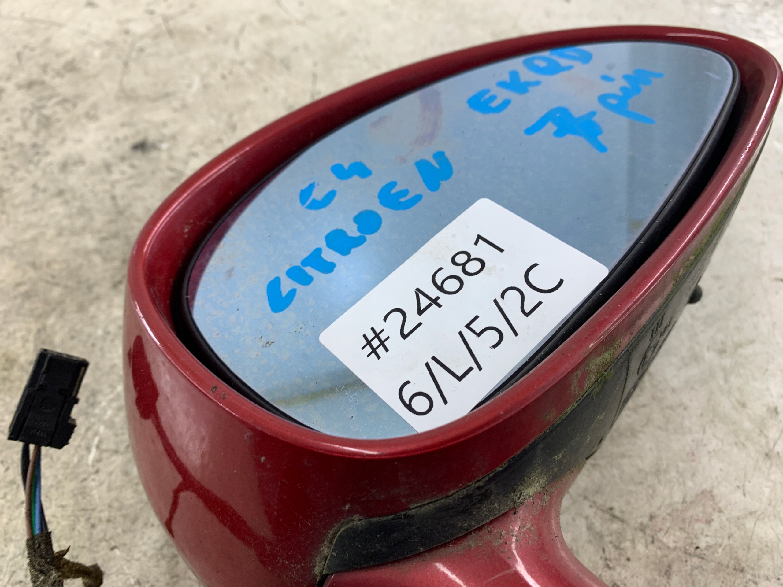 CITROEN C4 mirror right 7 PIN EKQD