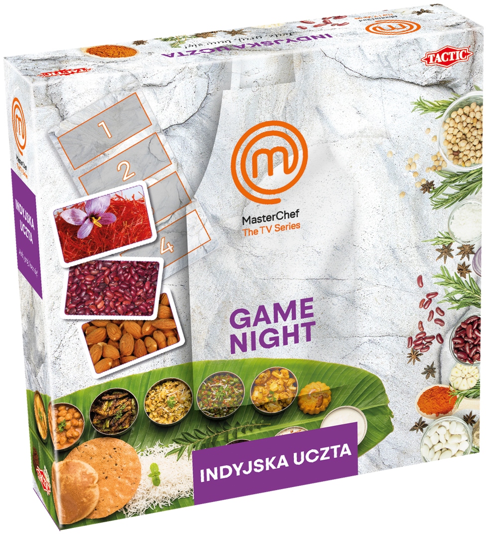 

Tactic MasterChef Indian Game Night Indyjska Uczta