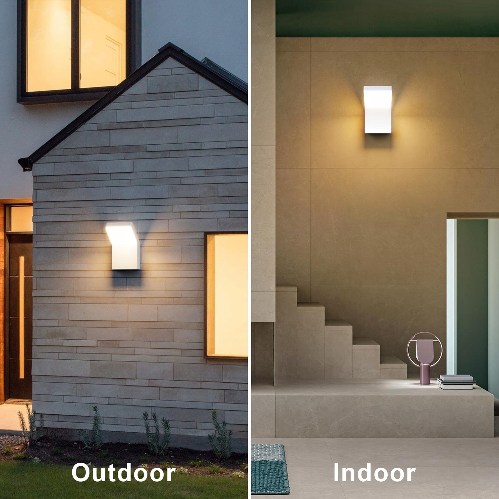 KLIGHTEN 24W LED Lampa Ścienna Zewnętrzna Wodoodporna IP65 1500 Lumenów — miniatura 7