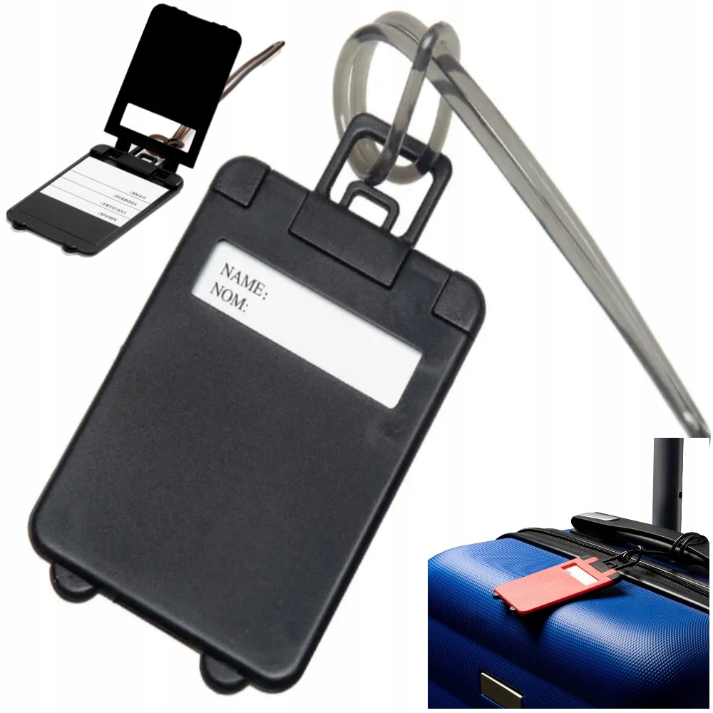 IDENTYFIKATOR DO WALIZKI ZAWIESZKA DO BAGAŻU Z ADRESEM