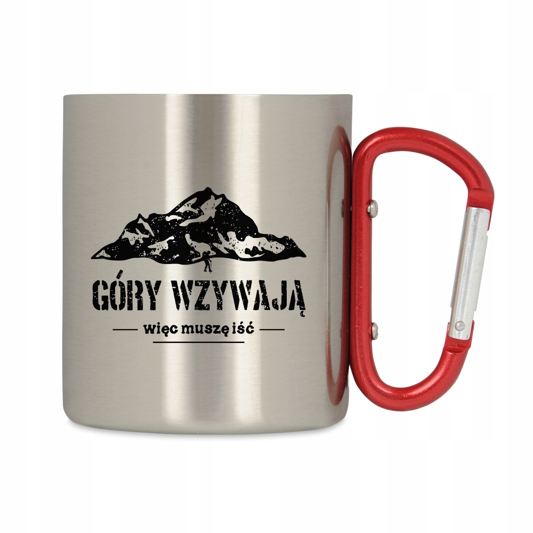 

Kubek metalowy Góry wzywają
