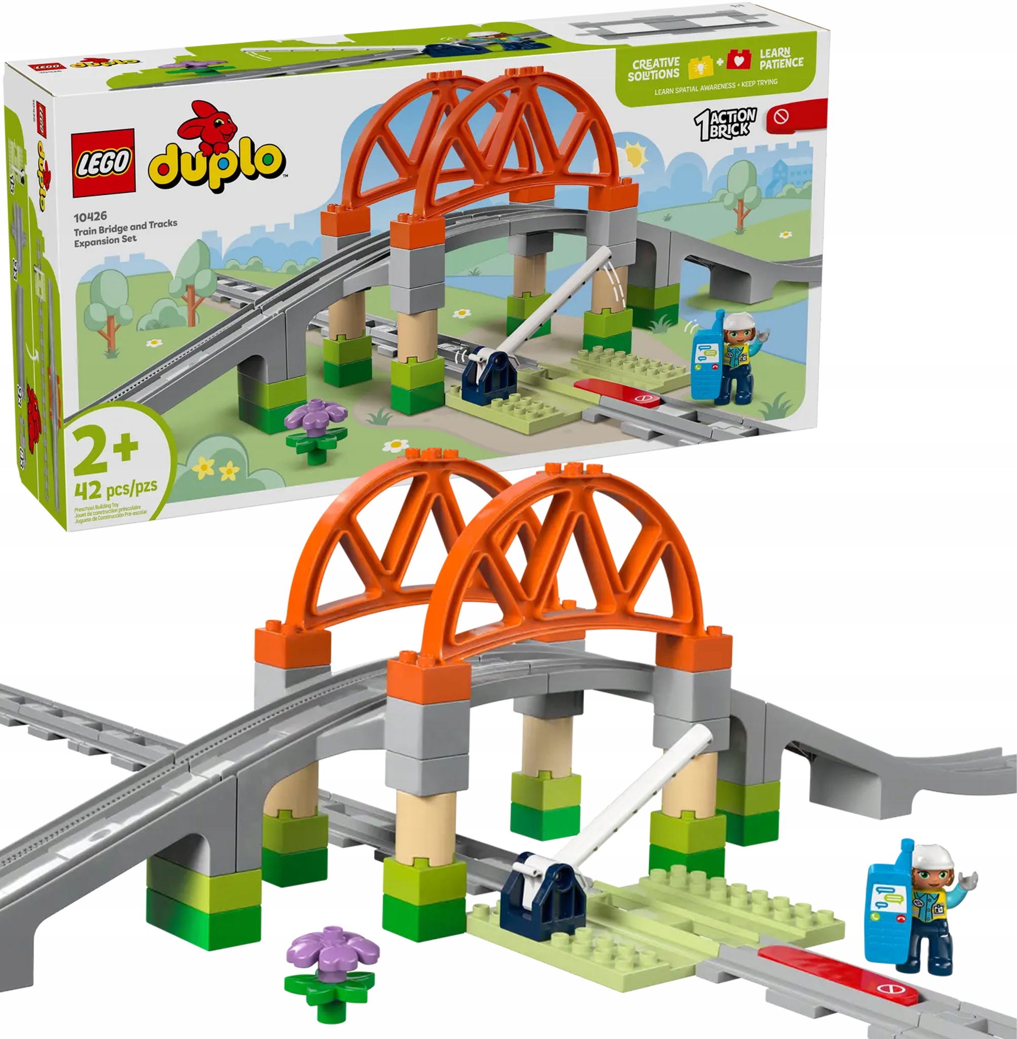 Lego Duplo Most a koleje Rozšiřující sada 10426