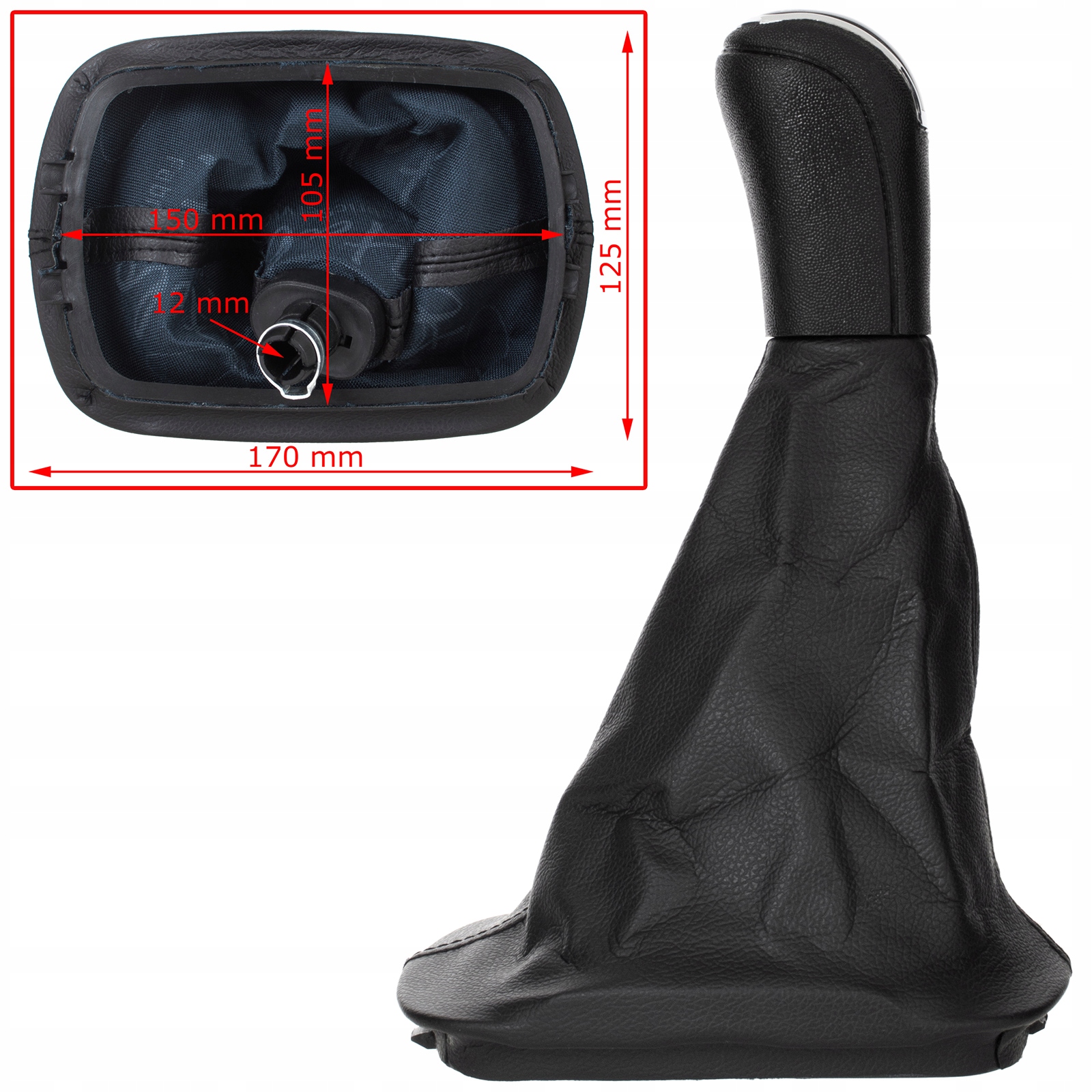 SKODA FABIA MK1 I gałka dźwignia zmiany biegów z MIESZKIEM EAN (GTIN) 0732762935916