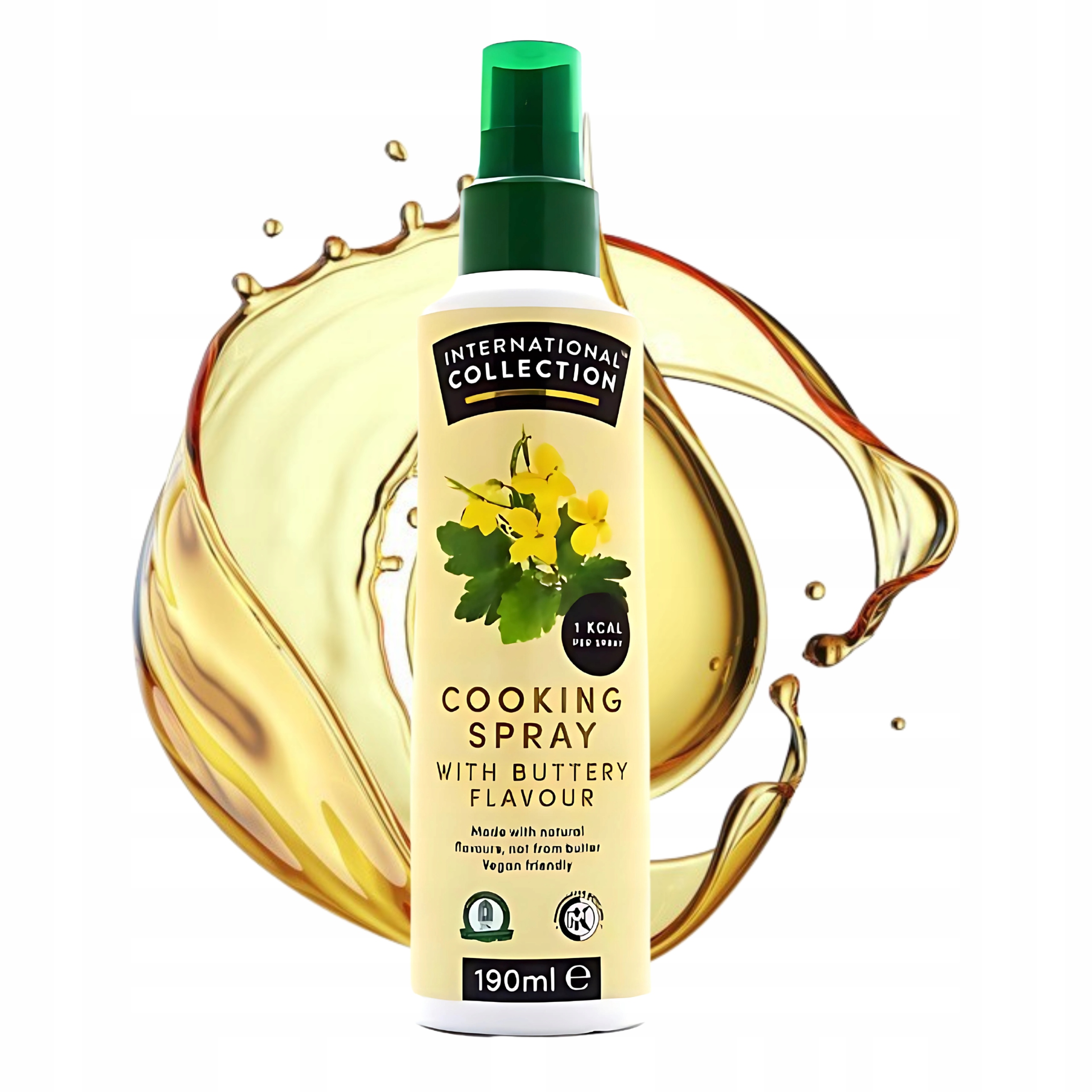 Levně Řepkový Olej S Vůní Másla Ve Spreji Pro Smažení Vaření Keto Fit