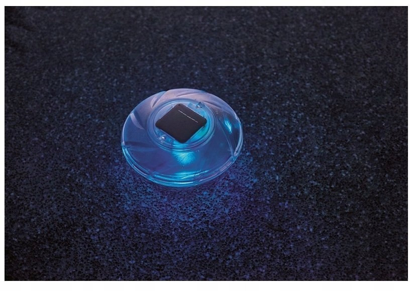 Lampka solarna do basenu śr.18 cm Bestway 58111 Zasilanie baterie