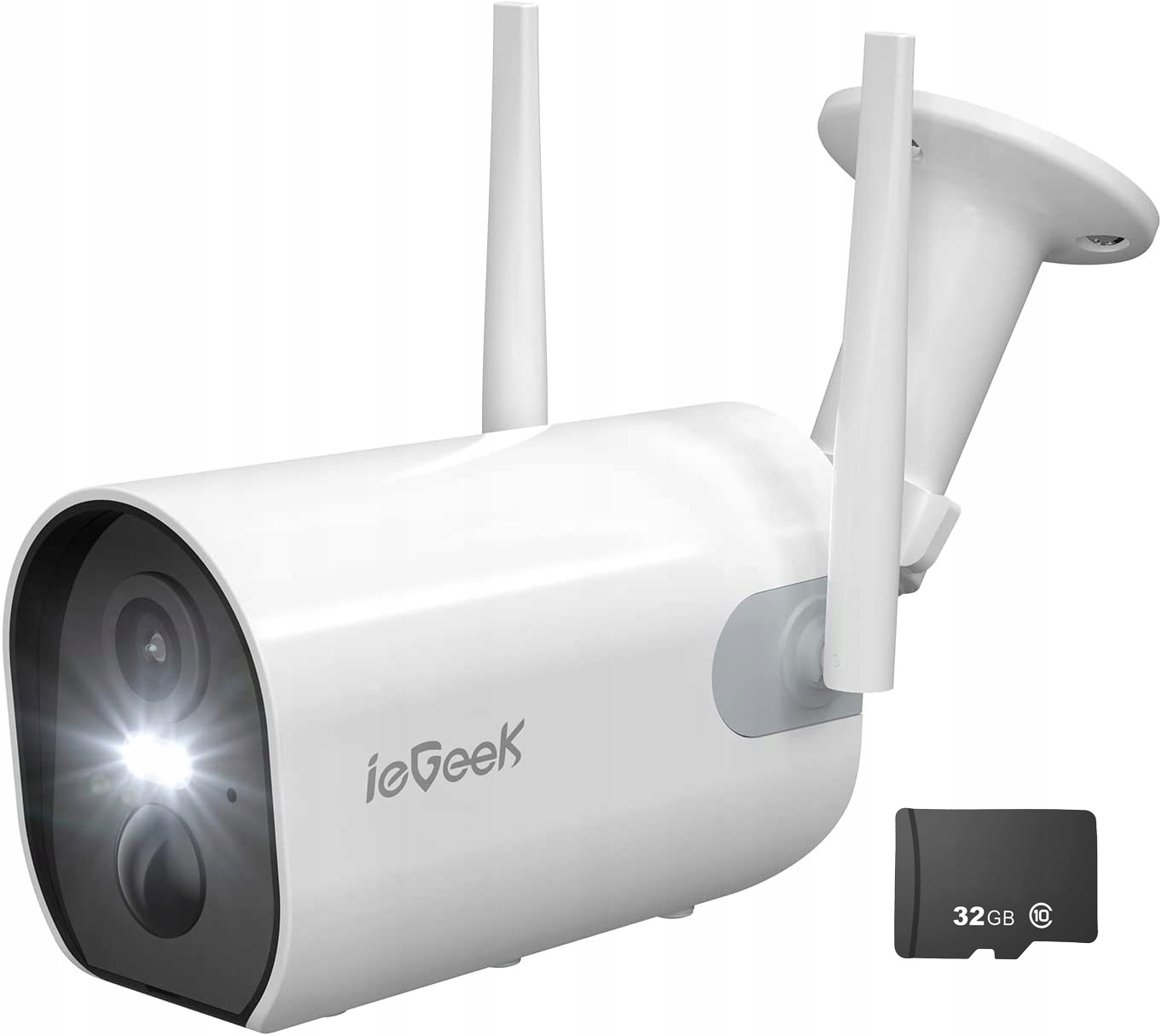 Venkovní WiFi kamera Kamery 15000 mAh Akumulátor 2K 3MPx 4x Zoom 32GB Sd