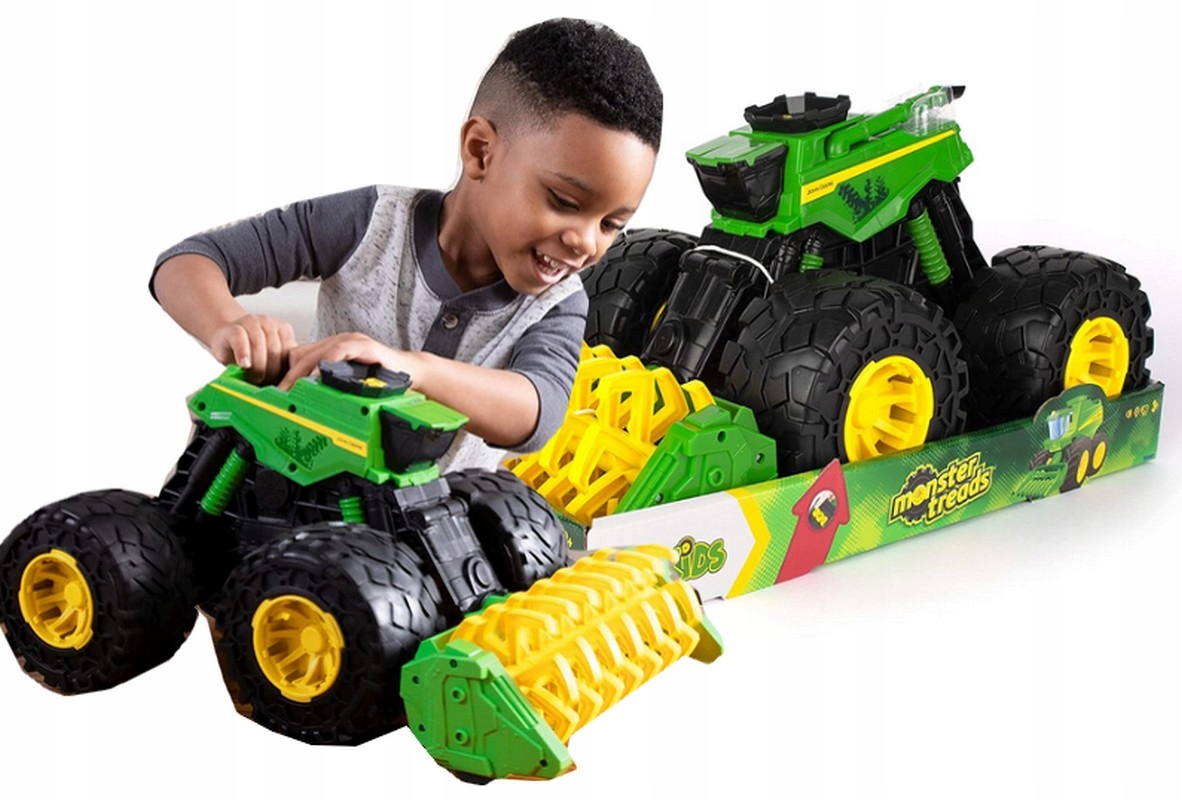 

John Deere Wielki Kombajn z dźwiękiem światłem