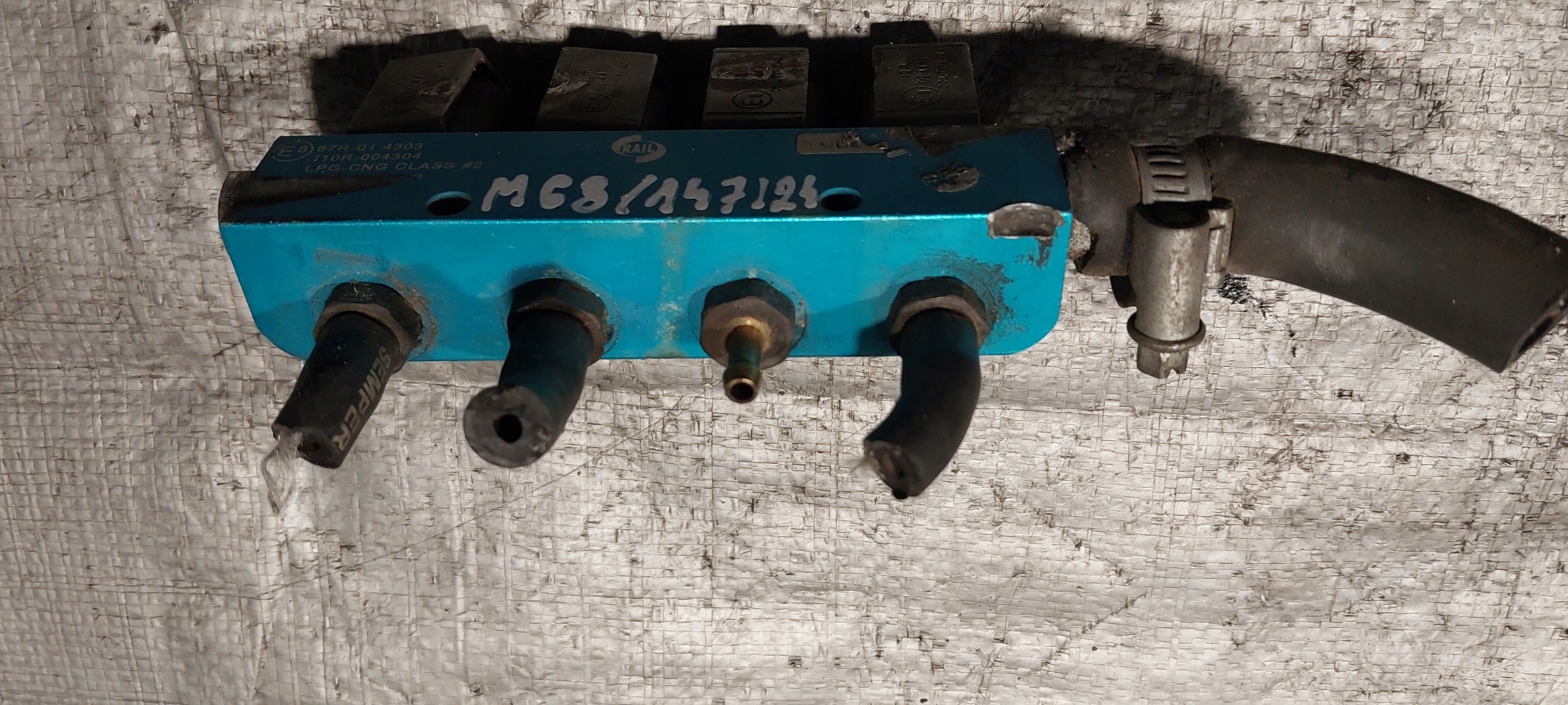 injection ramp gas LPG 67R-014303