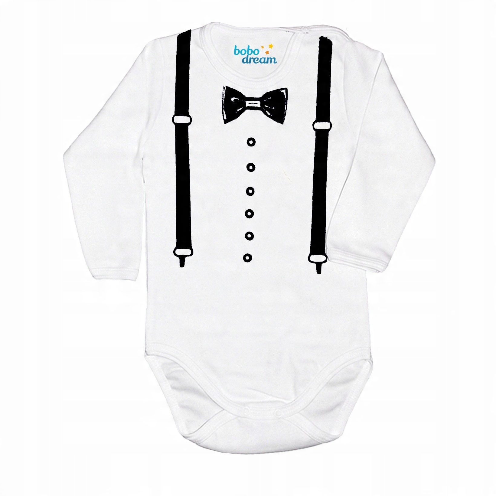 

Body bodziaki Elegant Szelki z muszką 74