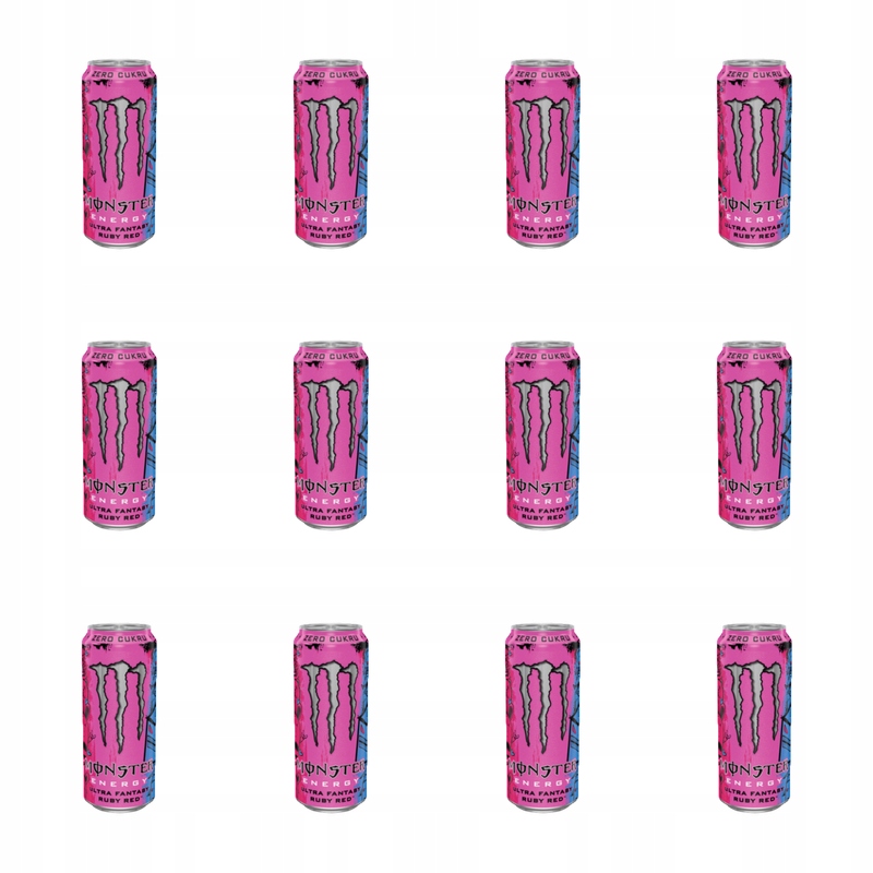 Monster Energy Ultra Fantasy Ruby Red 500 ml X12