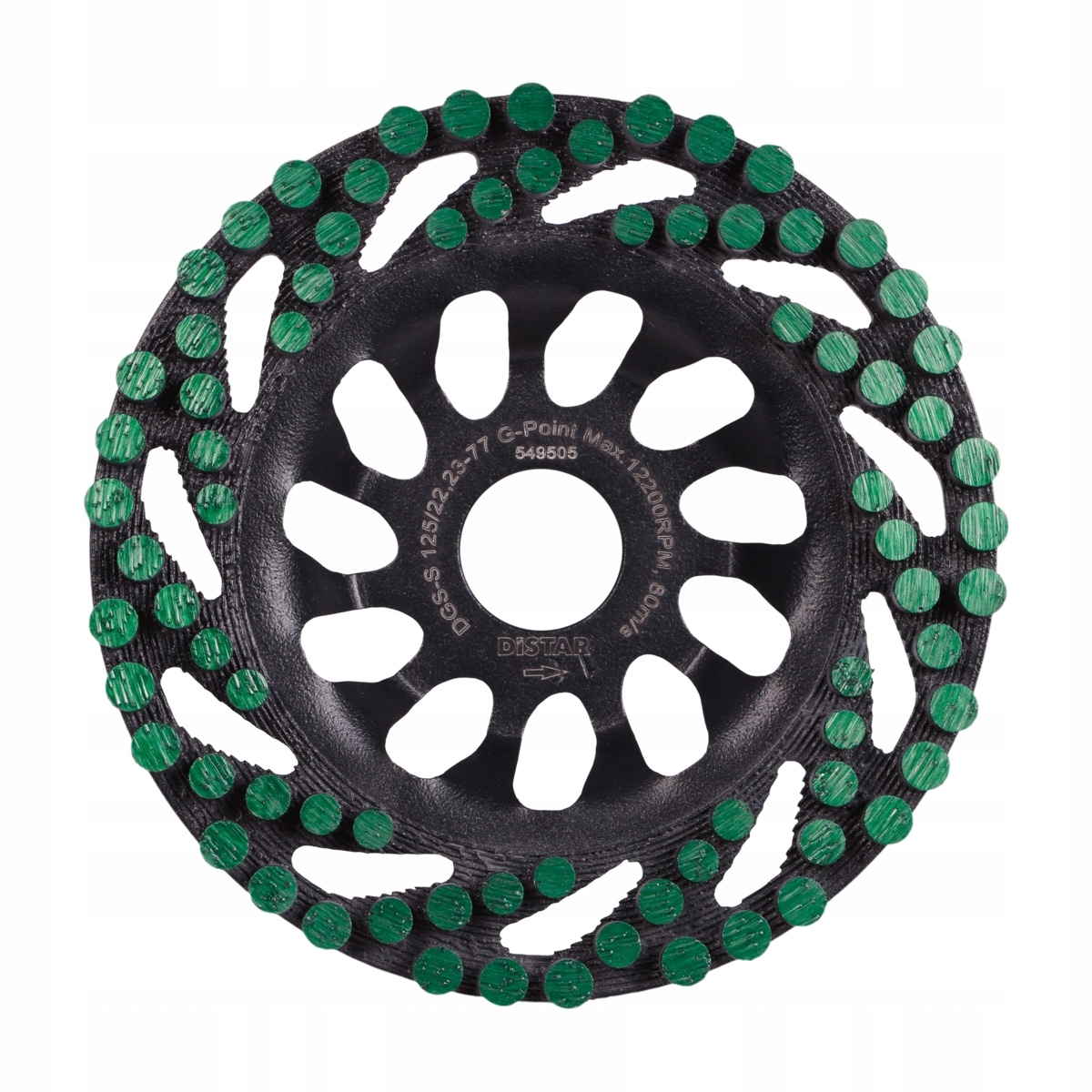 Diamantový kotouč Distar Green Point pro broušení betonu o průměru 125 mm
