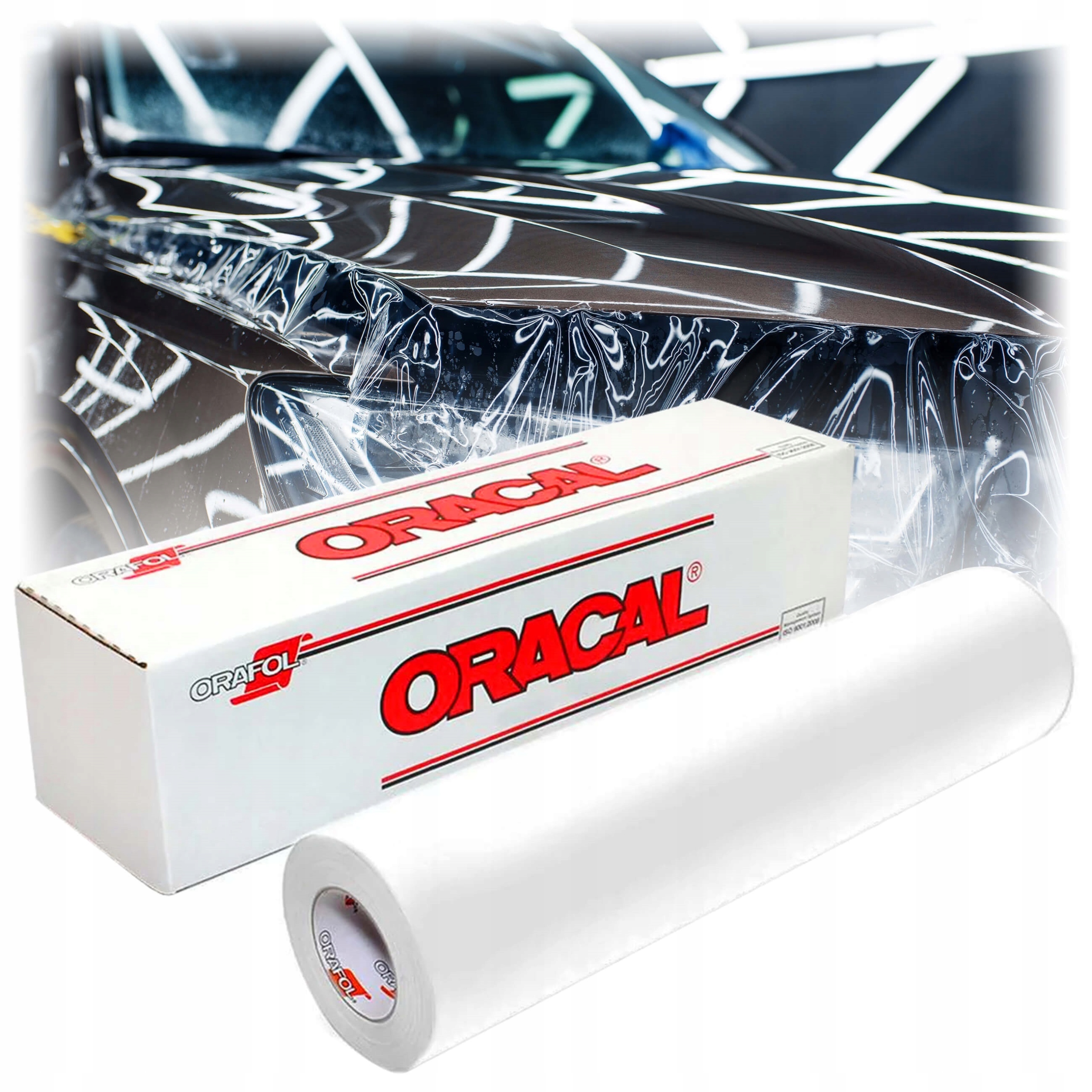 FOLIA OCHRONNA SAMOPRZYLEPNA GRUBA SAMOCHÓD 50x200 Producent Oracal