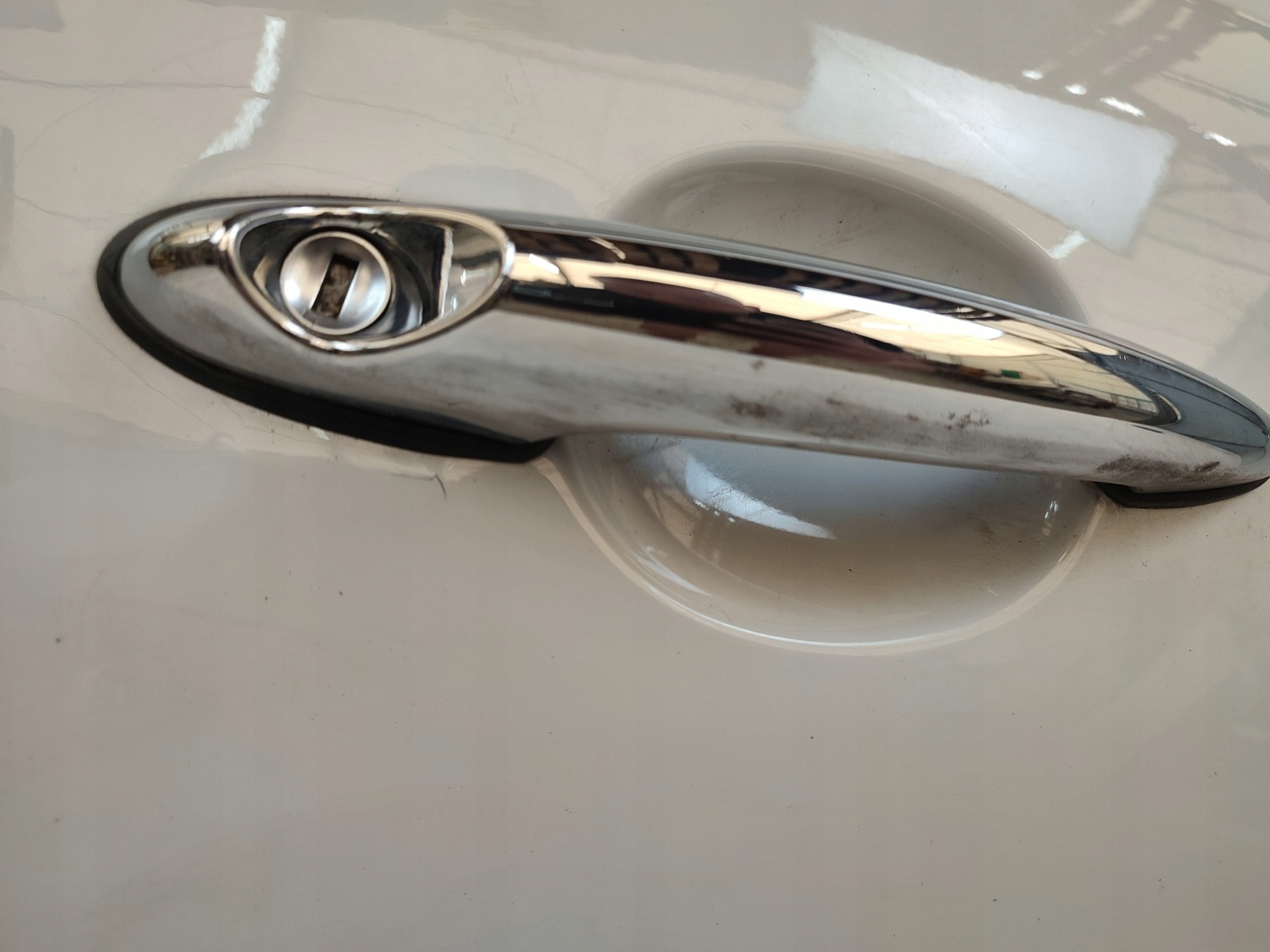 door right front MINI COUNTRYMAN R60 (2010-2017) colour LIGHT WHITE (B15)