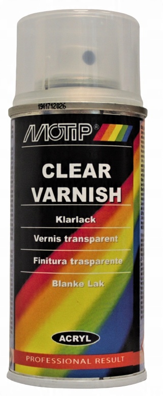 

Motip Lakier Spray Akrylowy Bezbarwny 150ml