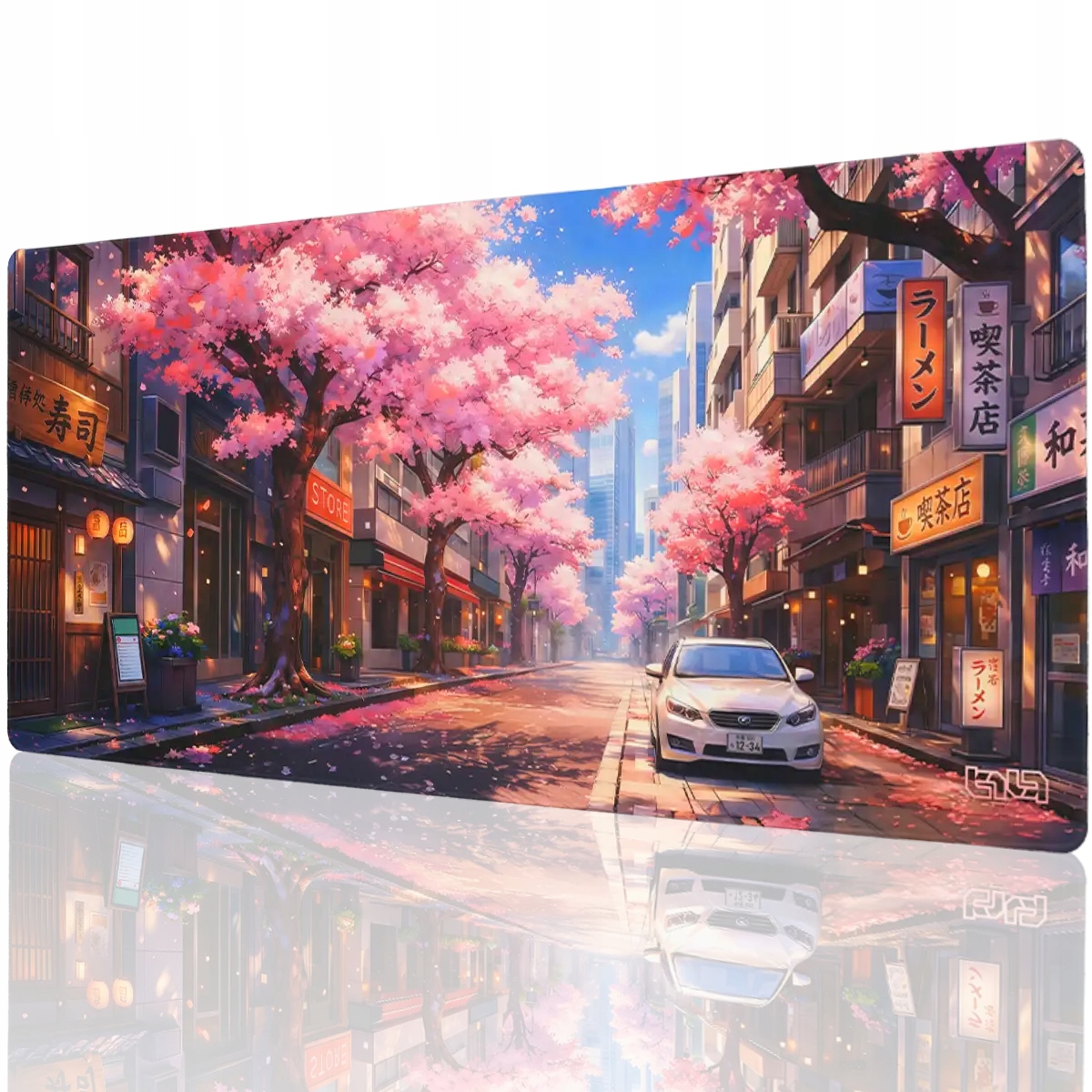 Podkładka Pod Myszkę XXL Sakura City 90x40 Tilt Antypoślizgowa XL