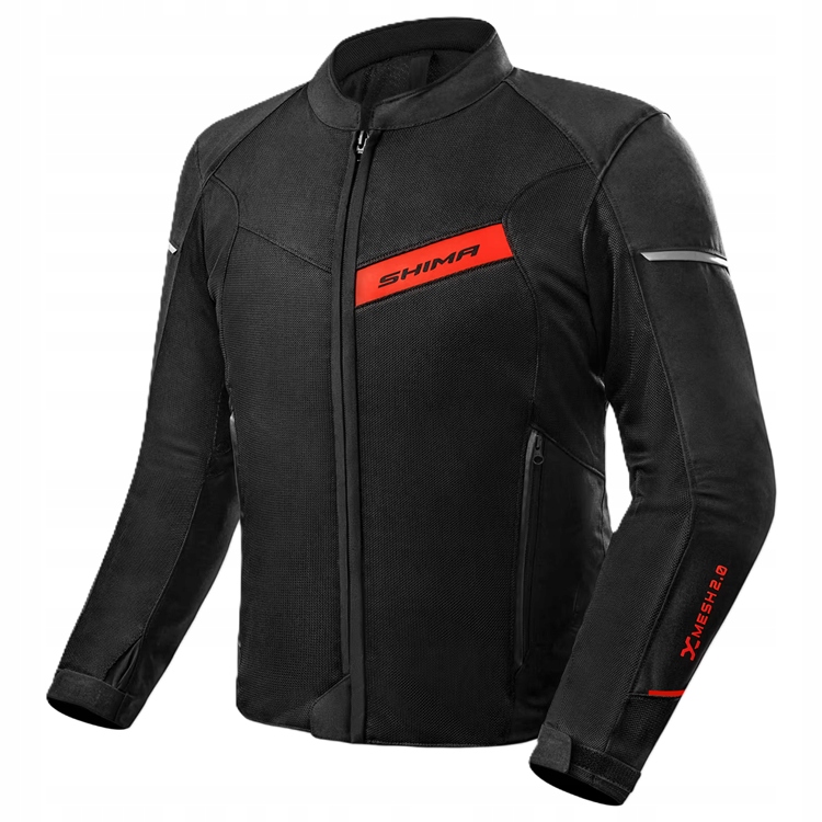 Shima X-mesh 2.0 Men Red pánska letná, vetraná motocyklová bunda S