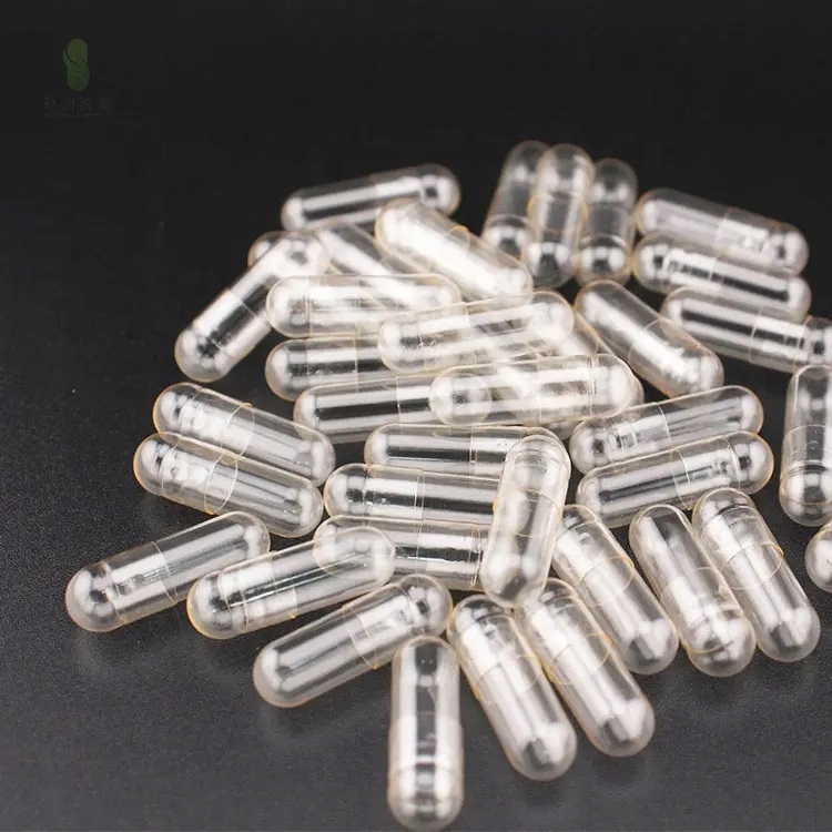 Puste kapsułki celulozowe (wegańskie) rozmiar 0 1000 szt w opakowaniu