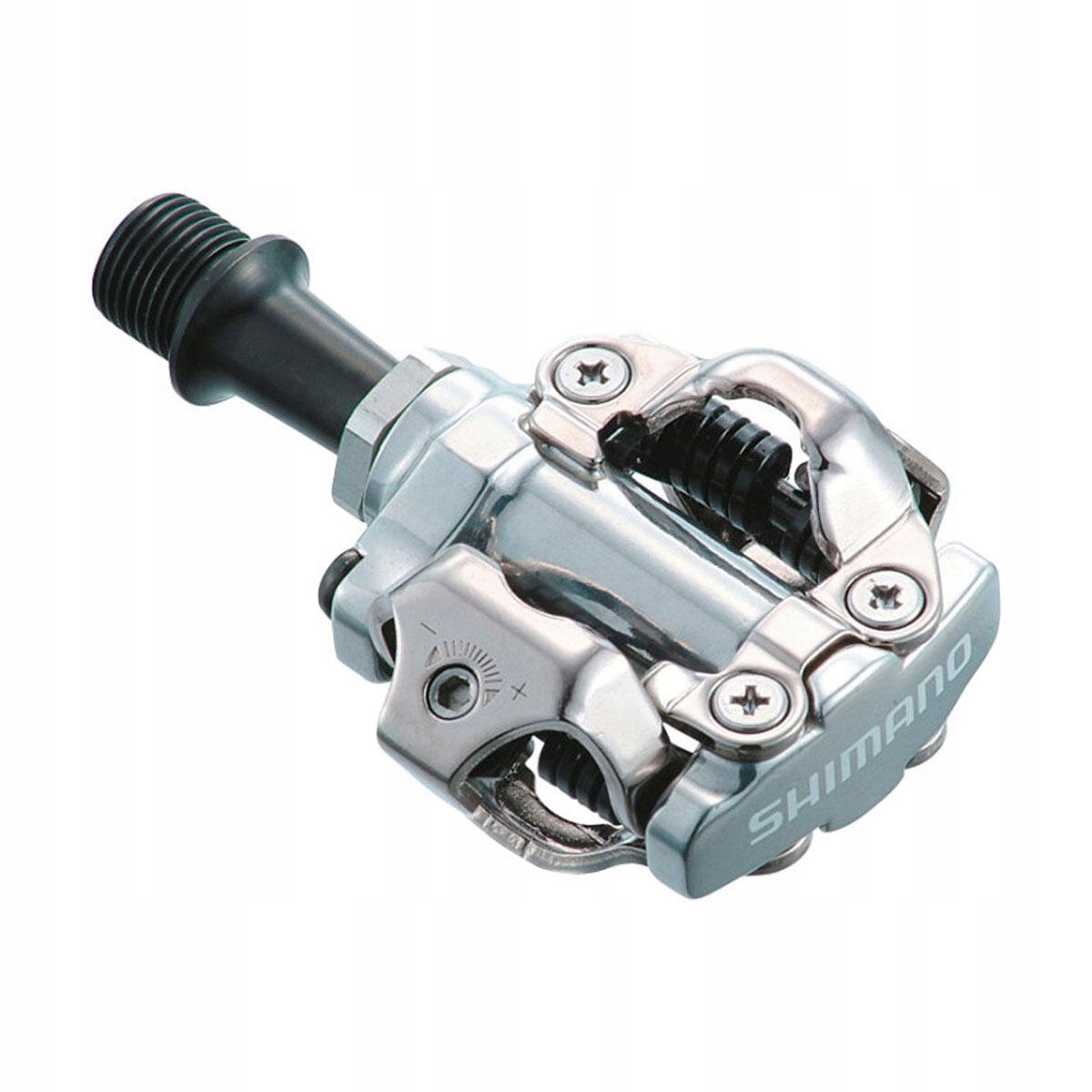 Pedały zatrzaskowe Shimano PD-M540 Spd Silver +bloki