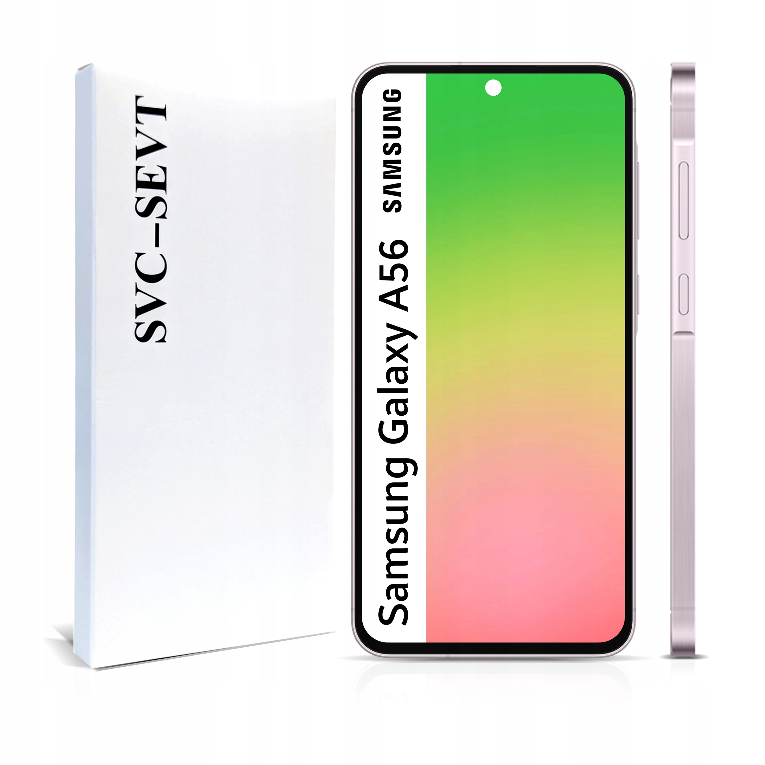 Oled pre Samsung Galaxy A56 LCD displej Ružový dotyk Rámček Ružový