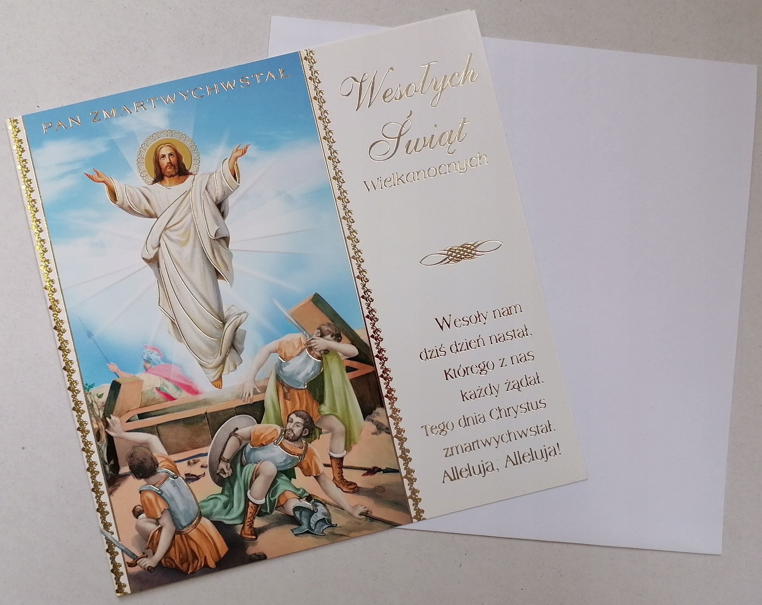 KARNET KARTKA ŚWIĄTECZNA KWADRAT WIELKANOC 1 SZT. Kod producenta LKW_WLRL_177 42959