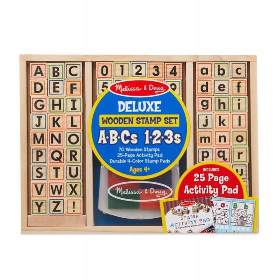 

Stempelki Alfabet Literki Abc Melissa and Doug
