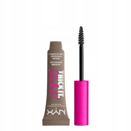 Nyx Professional Makeup Řasenka Na Obočí Thick It. Stick It! Béžově Hnědobře