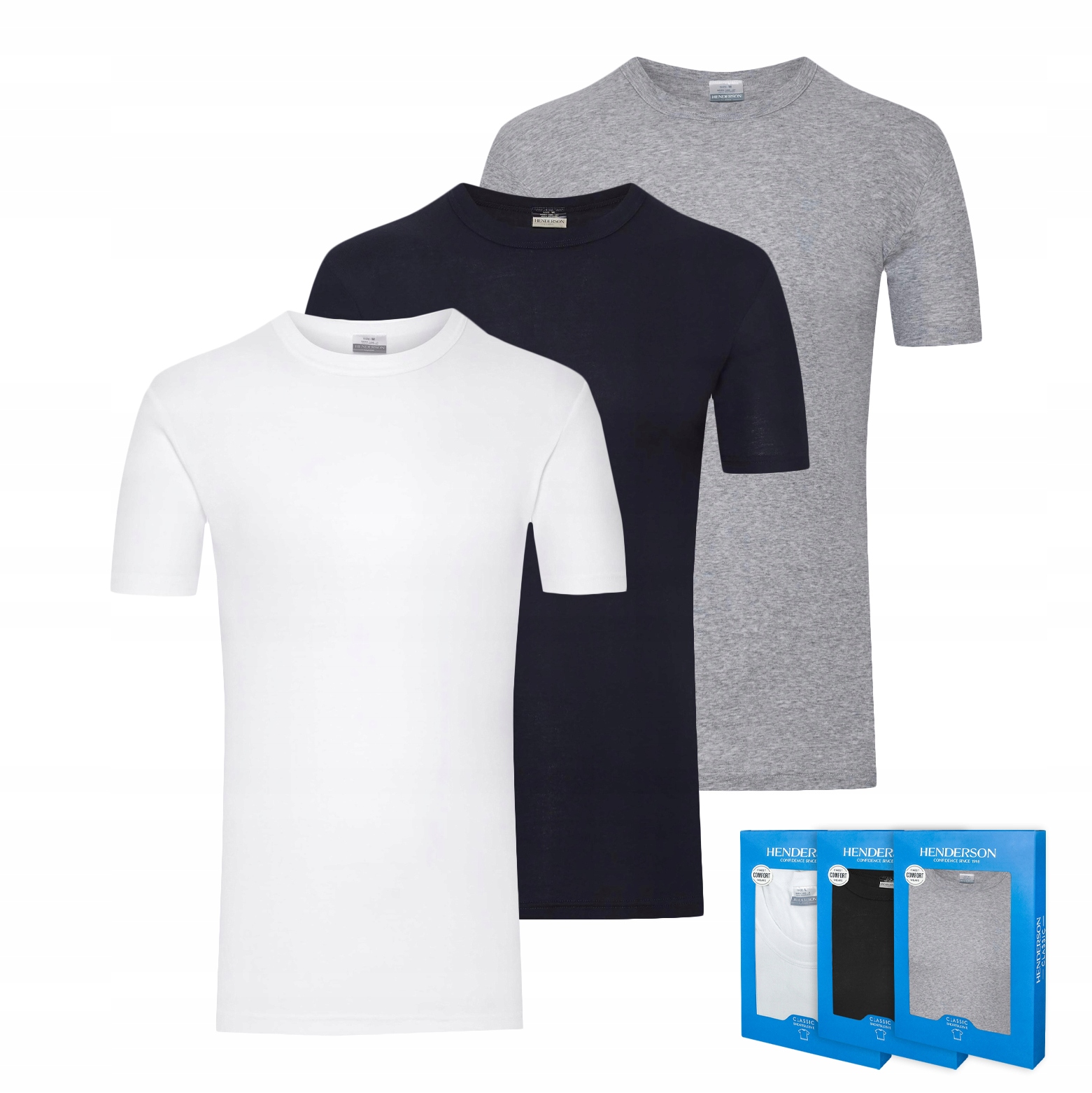 1495 Henderson tričko pánské 3PAK bavlna 100% XL